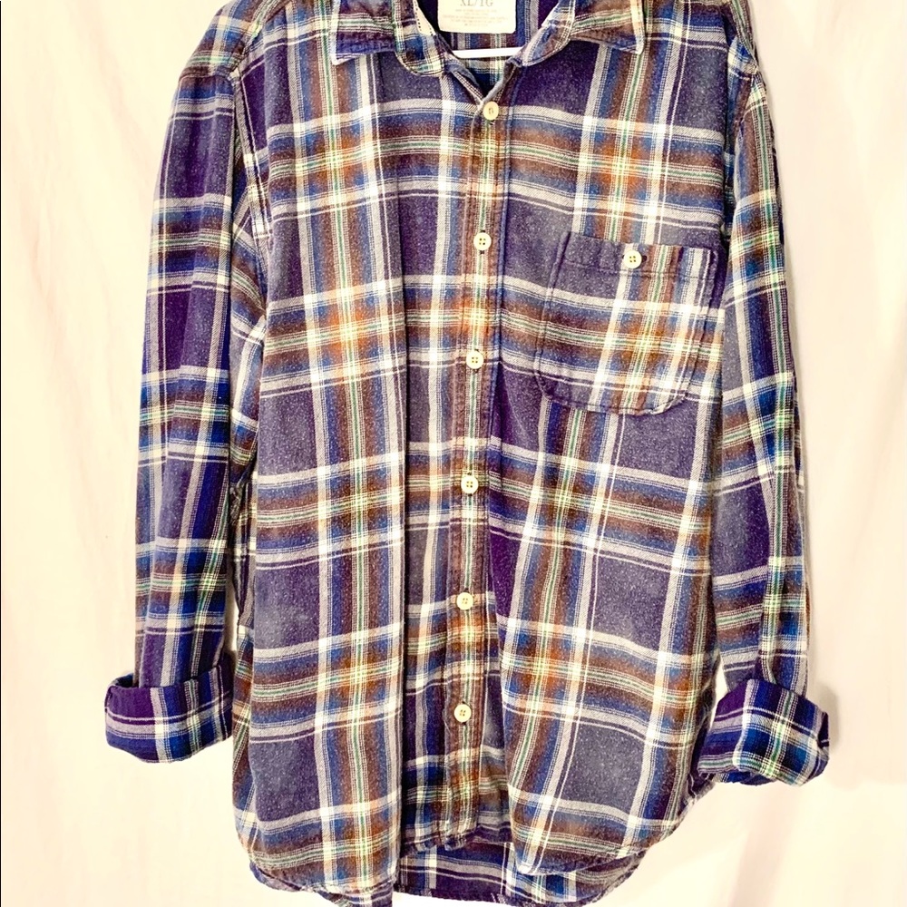 Bleached Aeropostale button down